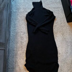 Sonoma Black Long Sleeve Dress